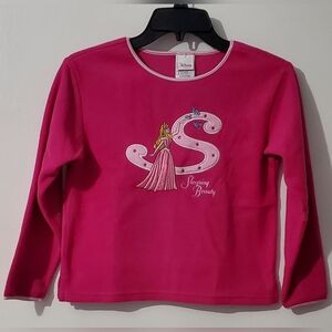 90s, Disney Store, girls Sleeping Beauty fleece pullover. In great  condition.